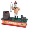 Design Toscano Circus Clown and Trick Dog Authentic Foundry Iron Mechanical Bank SP1604